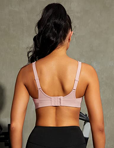 Image of Wingslove High Impact Sports Bras for Women Plus Size Non Padded Wirefree Workout Bra Bounce Control