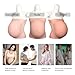 MOTLEYBEAN Fake Pregnant Belly 6-9 Months Artificial Silicone Pregnancy Belly Lifelike Skin for Actor Performance Maternity (Ivory White,9 Months)