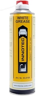 Innotec White Grease - Grasa en spray (500 ml), color blanco