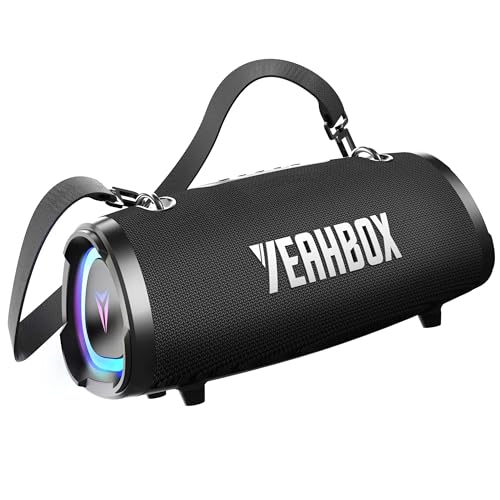 YEAHBOX 120W Max Portable Speaker - Exceptional Sound Quality with