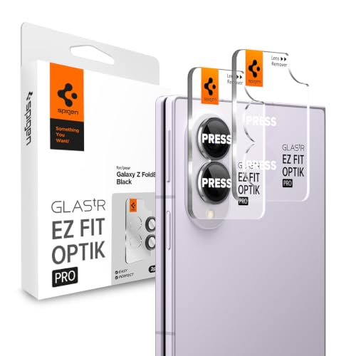 Spigen Camera Lens Protector for Galaxy Z Fold 8 - Black [2 Pack]