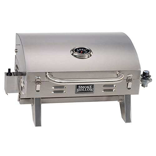 Masterbuilt SH19030819 Propane Tabletop Grill, 1 Burner, Stainless Steel