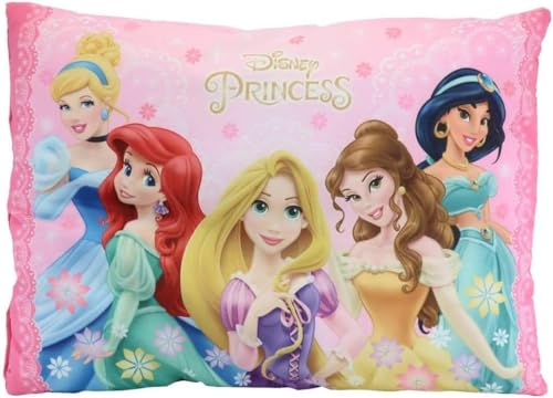 丸眞 ジュニア枕 ディズニー プリンセス フラワーズレース キッズ 子供用 入園入学グッズ 入園入学準備 保育園 幼稚園 小学校 女の子 キャラクター 2065029100