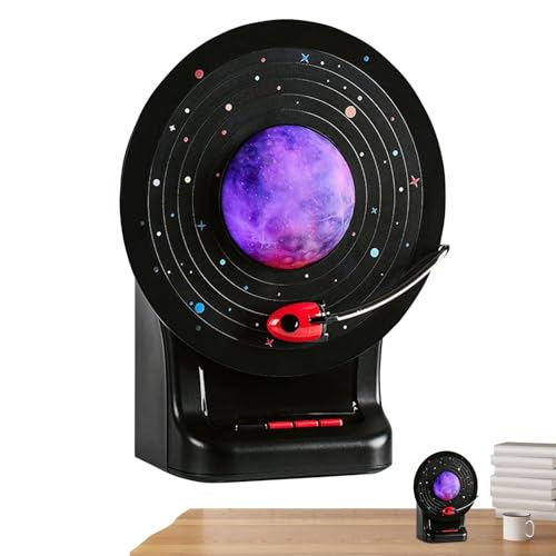 Altavoz inalámbrico al aire libre, altavoz inalámbrico,Lámpara de luna del altavoz de reproductor de música de escritorio - Diafragma de bajo, 7 colores de luces ajustables, herramienta de reproductor