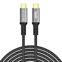 uptab USB-C to USB-C Cable 40Gbps, 240W Fast Charging, Supports 8K Video, Thunderbolt 4 / USB4 Compatible, E-Marked, 2m 6.6ft