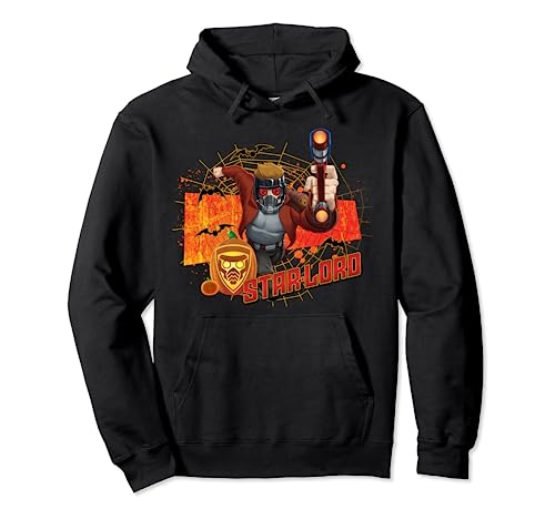 Image of Marvel Guardians Of The Galaxy Star-Lord Halloween Pullover Hoodie