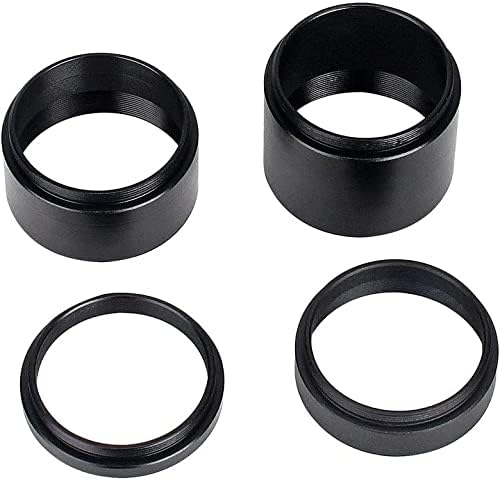 Gosky Astronomical M48 Extension Ring Kit - Extension Tube Adapter - Length 10mm 20mm 30mm 35mm - M48x0.75 on Both Sides - Accept 2inch Filters