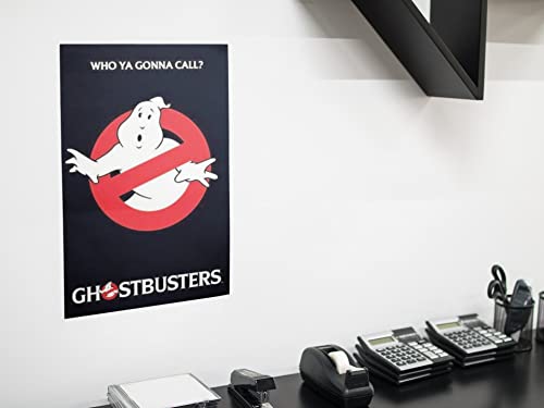 Ghostbusters Poster Who Ya Gonna Call Supernatural Comedy Movie 80S Film Movie Story Ghost Buster Scary Halloween Memorabilia Gift Living Room Bedroom Aesthetic Cool Wall Decor Art Print Poster 24X36 #TOP4