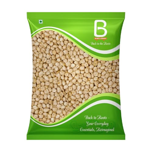 Image of Beans & Grains Premium Kabuli Chana | High Protein & Fiber | 100% Natural, Vegan & Hygienically Packed | 1KG | pack of 1