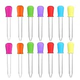 【Separables】 Muy fáciles de limpiar y lavar, estas pipetas de plástico se pueden separar fácilmente del gotero de silicona.