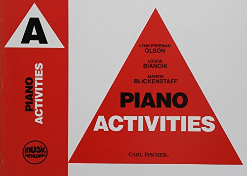 O5105 - Music Pathways - Piano Activities - Book A 0825804361 Book Cover
