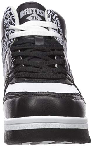 British Knights mens Kings Sl Sneaker, Black/White/El, 8.5 US2