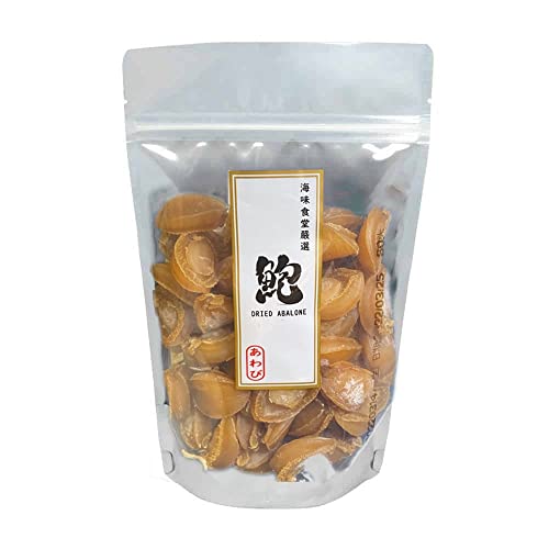 Premium Dried Dalian Abalone 80 Head count(Bulk 16oz/1lb) 小號干鲍鱼80头 1磅裝(あわび) (SMALL 70-80Pcs)