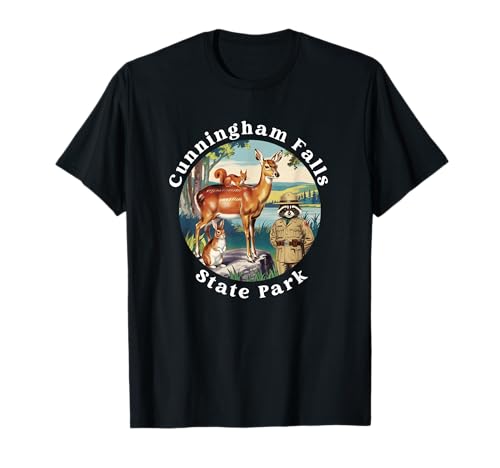 Cunningham Falls State Park Maryland Outdoors Souvenir T-Shirt