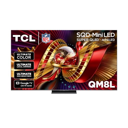 TCL 75-Inch QM8L (75QM8L, 2026)