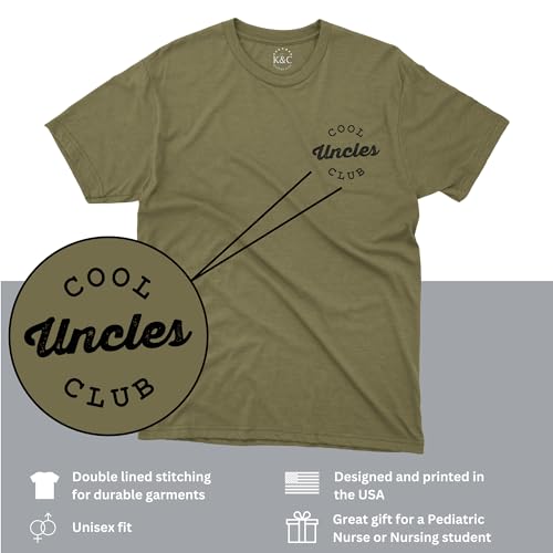 Pocket Cool Uncles Club T-Shirt - Funny Tee Shirt Gift for Men, Brother from Niece, Nephew on Father's Day3
