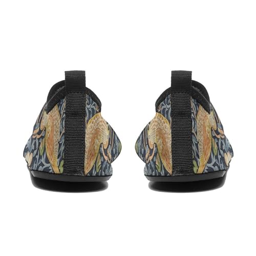 Strawberry Thief Indigo Water Shoes for Men and Women Quick-drying, Comfortable, Protective Activity Shoes3