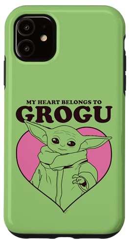 Coque iPhone 11 Grogu declarez votre amour avec Star Wars