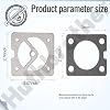 D30139 Air Compressor Graphite Gasket Kit Compatible With Craftsman DeVilbiss Porter Cable Compressors 919153160 919167244 D28760 N291819 KK-4949