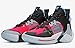 Nike Jordan Men's Why Not Zer0.2 Basketball Shoes (10.5, Red/Black)