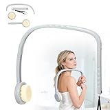 Chonario 31' Back Bath Brush for Shower with U-Shaped Long Handle, Curved Handled Back Sponge Washer, Back Scrubber for Shower for Men, Women, Elderly, Frozen Shoulder, Adaptive Equipment for Shower
