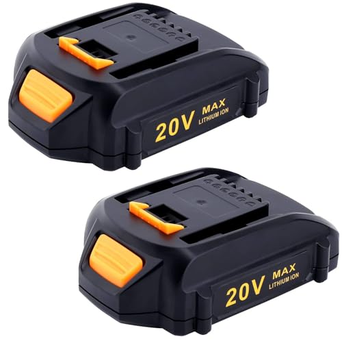 Lasica 20V 2-Pack 4.0Ah Battery for Worx Tools