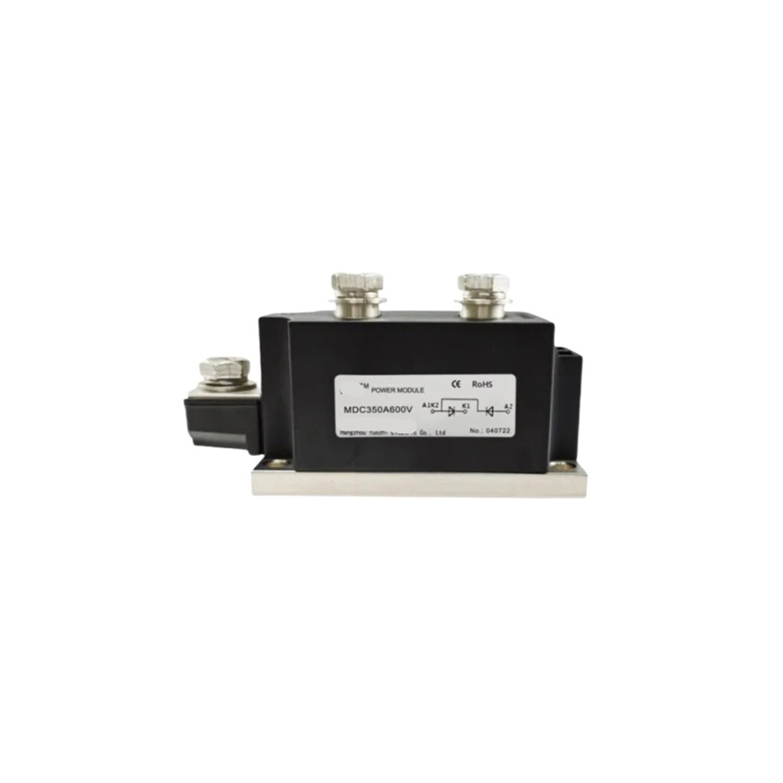 Módulo de diodo rectificador MDC350A1200V con base de cobre de alta disipación térmica