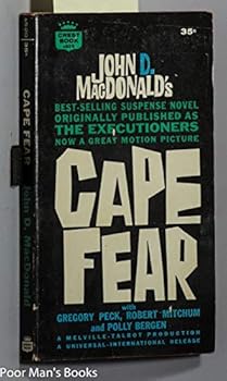 Paperback CAPE FEAR [1962 AUTHOR SIGNED ] Book