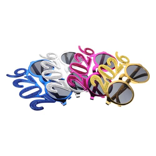 Mipcase Gafas de Sol Clase de 2026 Diseño Llamativo Accesorios para Fiestas de Año y Suministros para Eventos Amigos