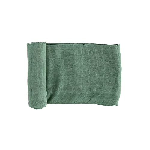 Image of Little Unicorn - Sage Deluxe Swaddle | Single | 100% Rayon Muslin from Bamboo | Super Soft | Newborns and Infants | Large 47 inch x 47 inch | Machine Washable