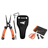 KastKing Speed Demon Pro 7.5' Fishing Pliers and Paradox 4.5' Fishing Scissors