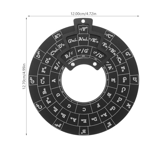 Vaguelly Ferramentas De Aprendizagem De Teoria Musical Anel Do Círculo Quintos Roda De Acordes Circu