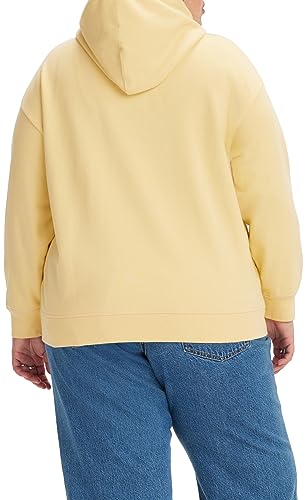 Levi's Damen Plus Size Non Graphic Standard Hoodie Sweatshirt Sunlight (Geld) XL – Ansicht 2