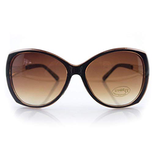 Lunettes de soleil mode grand cadre : protection UV400 optimale pour femme