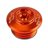 rifare motore ktm 690 smc Materiale: alluminio 6061-T6 GUIFUG Moto Olio Motore Tappo Copertura della Protezione/Misura for Il KT.M 690 790 950 990 1290 Duke Super Duke R Superduke GT 2004-2019 Moto Olio di Tappo