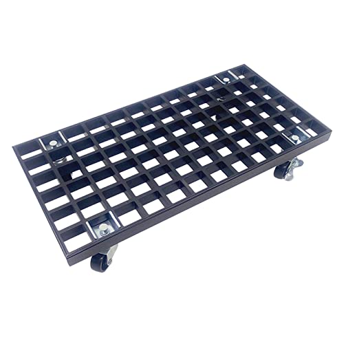 Soporte para CPU, carrito móvil con 4 ruedas silenciosas, soporte para torre de computadora de escritorio (Blanco) miniatura 1