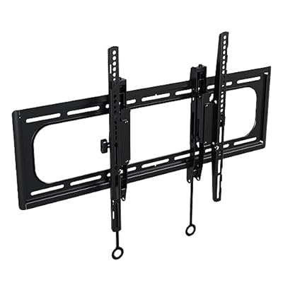 SANUS Tilting TV Wall Mount for 46" - 90” TVs or 150lbs - Premium Tilt Mount w/Universal Fit - Smooth 5.7" Extension Allows for Cable Management - Includes Hardware & Drill Template for Easy Install
