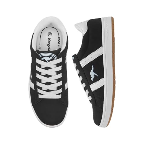 KangaROOS Unisex Kinder K-ca Miles Os Sneaker, Jet Black White,...