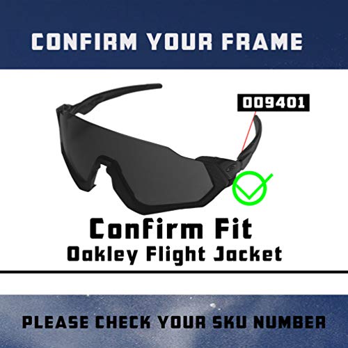 Image of Flight Jacket Lenses Replacement for Oakley Sunglass OO9401 Polarized