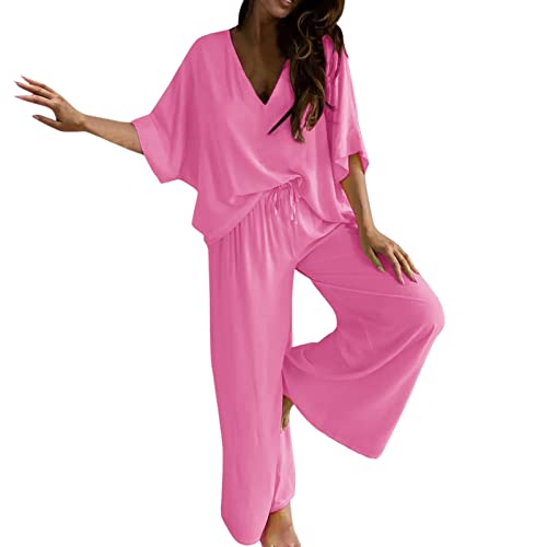 Designerbyxor passar dam byxor två kostymer dam snökläder, Rosa, L