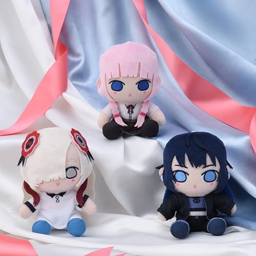 神椿市建設中。ミニぬいぐるみVol.2 全3種コンプリートセット（森先化歩 夜河世界 輪廻此処）公式のサムネイル