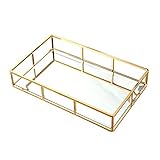 【Dekoratives Tablett Glas】-- Lieferinhalt: 1 / 2PC * Ablagefach. S: 20 · 14 · 3,5 cm; M: 25 x 18 x 4,5 cm; L: 30 x 20 x 5,5 cm