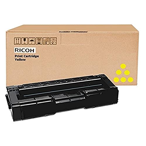 Ricoh Jaune originale cartouche de toner pour Nashuatec SP C231 NRG SP C231 SP C320 Rex Rotary SP C231 SP C320 Ricoh SP C320 - vue 3
