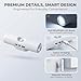 Rechargeable Smart Led Motion Sensor Ambient Light, Smart Rechargeable LED Night Light, Dynamic RGB LED Wall Lamp, Punch-Free Color Changing Motion Sensor Light for Stairs (6, Brown)