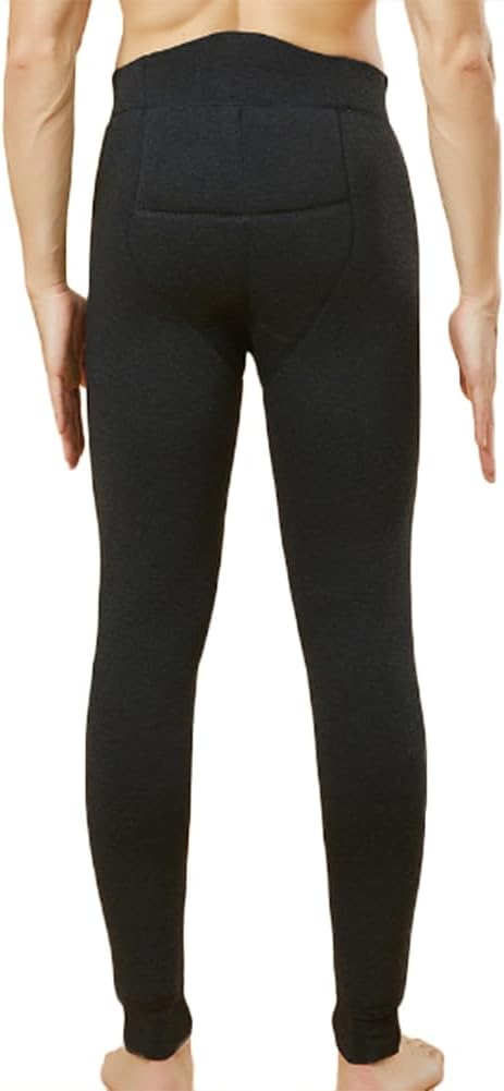 Men's Thermal Bottoms Fleece Lined Base Layer Long Johns 2XL-4XL