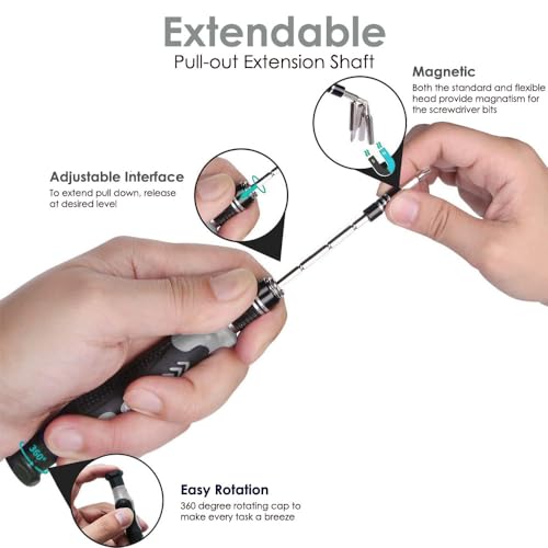 SharkByte 139 in 1 Precision Mini Screwdrivers Set - Image 4