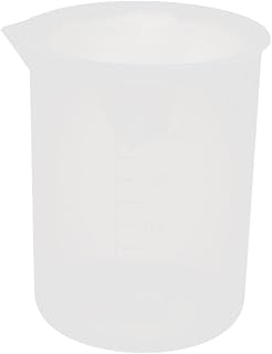 Aexit 250mL Laboratory gauge Plastic Liquid Container Measuring Cup Beaker
