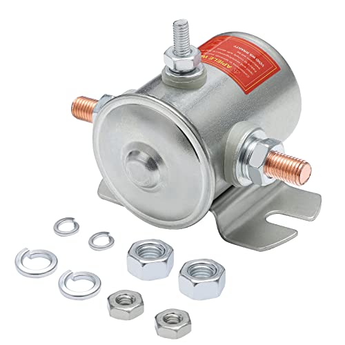 APIELE 125A Continuous Solenoid Relay 12V DC