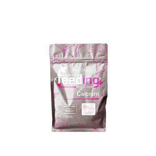 Powder Feeding Fertilizante multiusos cálcium 1 kg, branco, 16 x 9 x 1,11 cm, CAL-1 kg