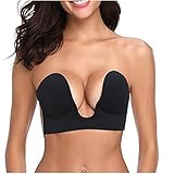 PARA MUCHAS OCASIONES: el sostén invisible se usa bien debajo de cualquier estilo de vestido sexy, top sin espalda, vestido de noche sin espalda / sin tirantes, vestidos de novia, trajes escotados, vestidos de cóctel, vestidos de fiesta y más